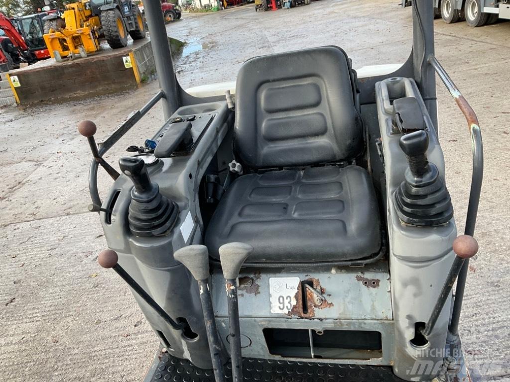 Terex TC 15 Mini ekskavatörler, 7 tona dek