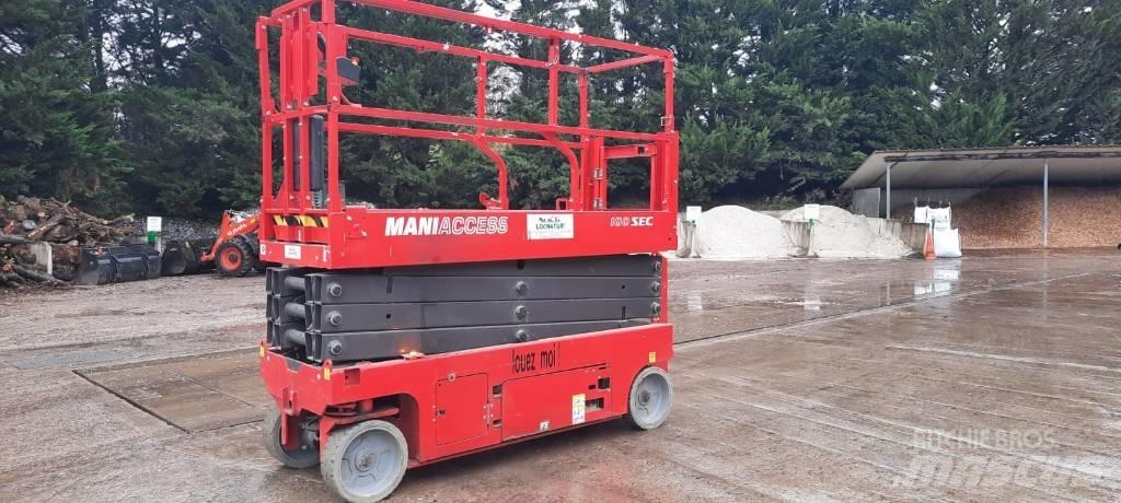 Manitou 100 SEC Makasli platformlar