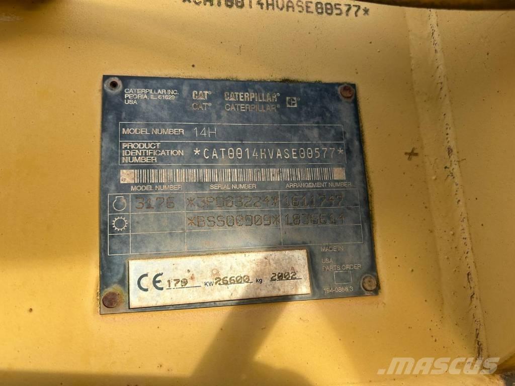 CAT 14 H VHP Greyderler