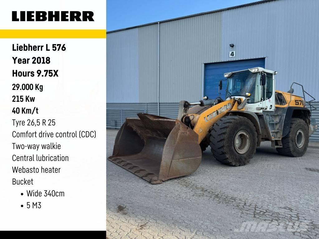 Liebherr L576 Tekerlekli yükleyiciler