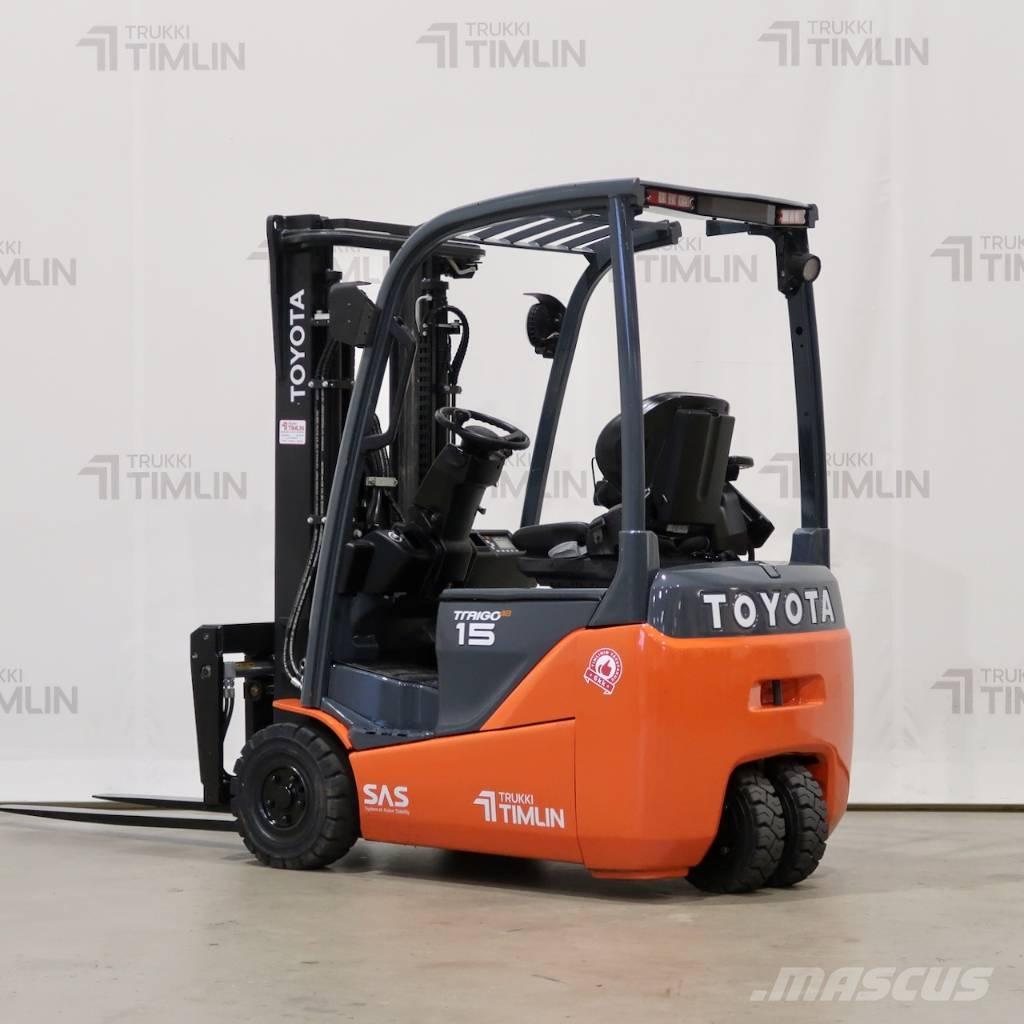 Toyota 8FBE15T Elektrikli forkliftler