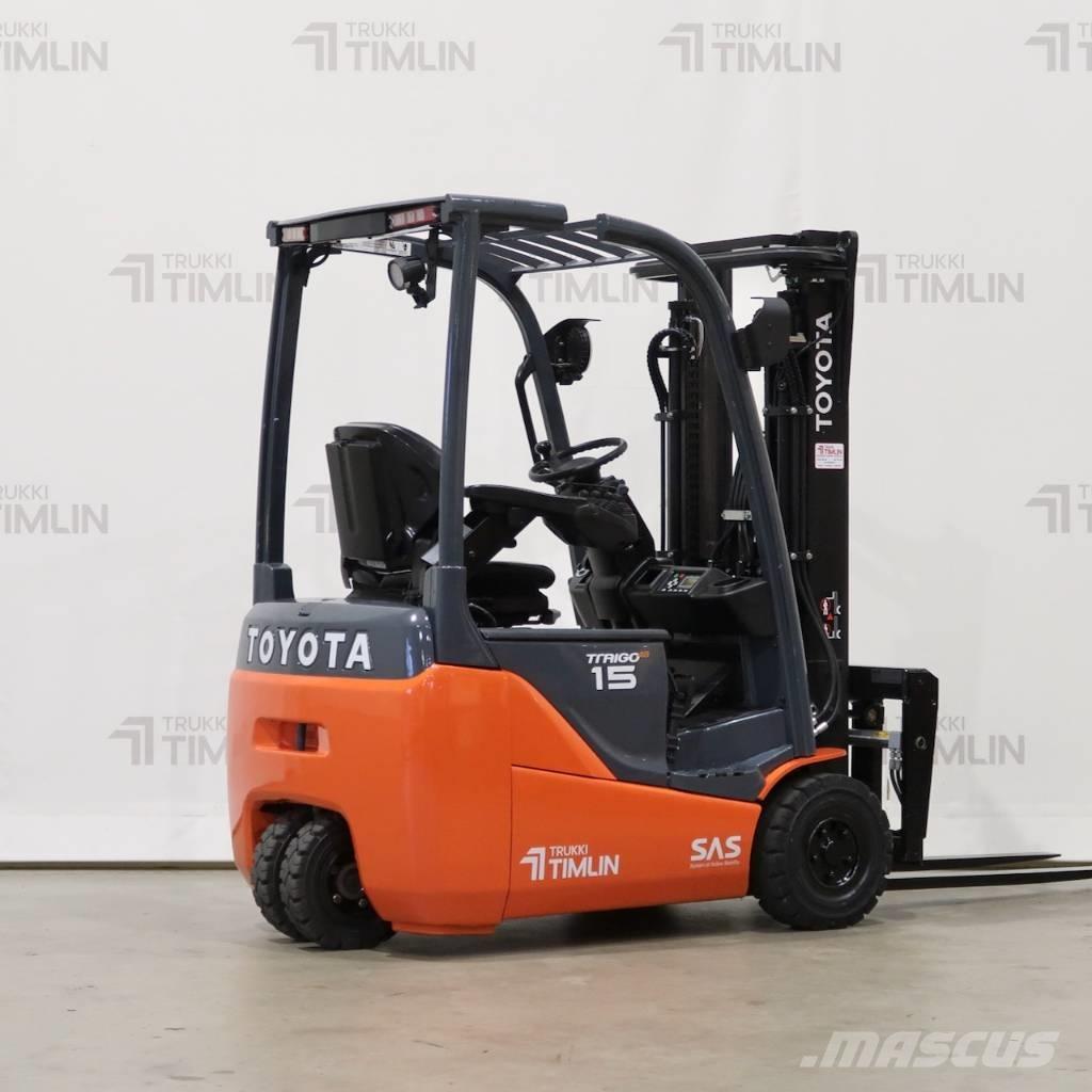 Toyota 8FBE15T Elektrikli forkliftler