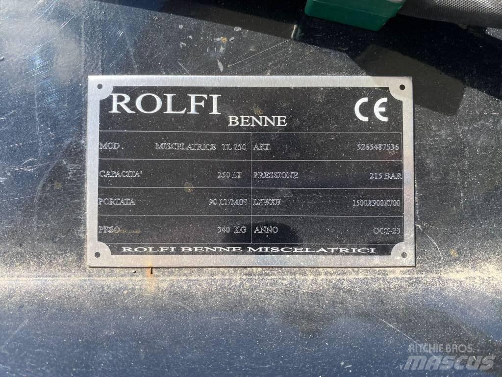  Rolfi TL 250 Beton / harç karıştırıcılar