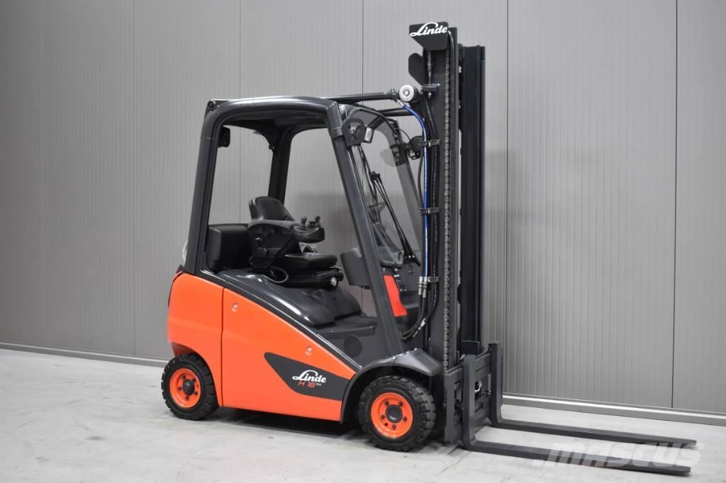 Linde H 16 T - 01 LPG'li forkliftler