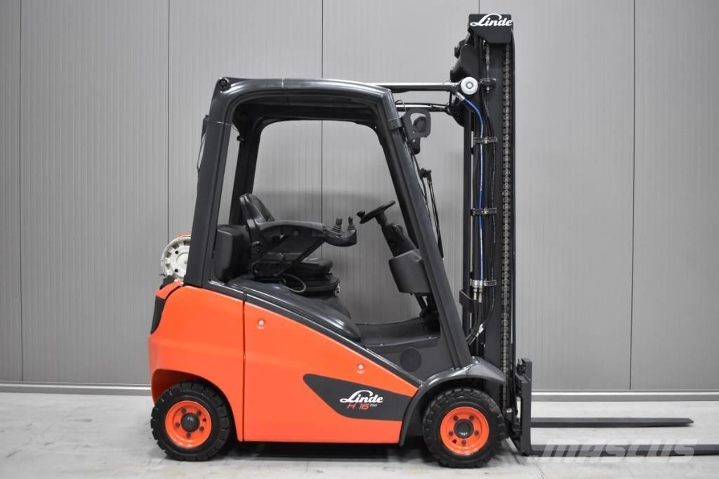 Linde H 16 T - 01 LPG'li forkliftler