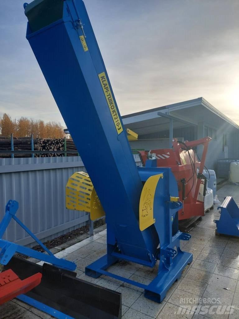 Klapituiko KT 210-3 Odun kirma, yarma ve dograma makinasi