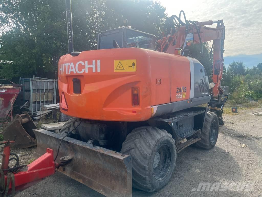 Hitachi ZX 145 W-3 Lastik tekerli ekskavatörler