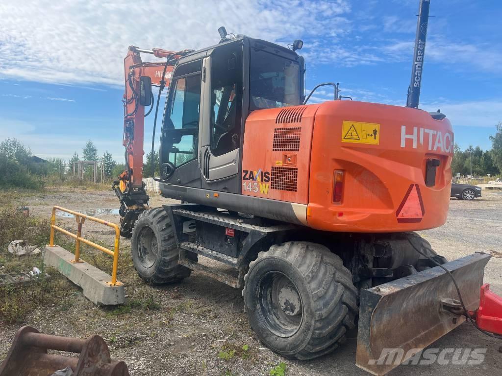 Hitachi ZX 145 W-3 Lastik tekerli ekskavatörler