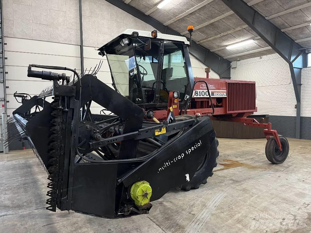 Hesston 8100 Kendi yürür saman makinaları