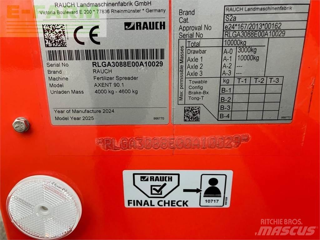 Rauch AXENT 90 Mineral gübre dagiticilar