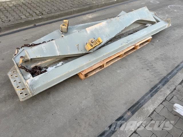 CAT 740 TAILGATE Belden kirma kaya kamyonu