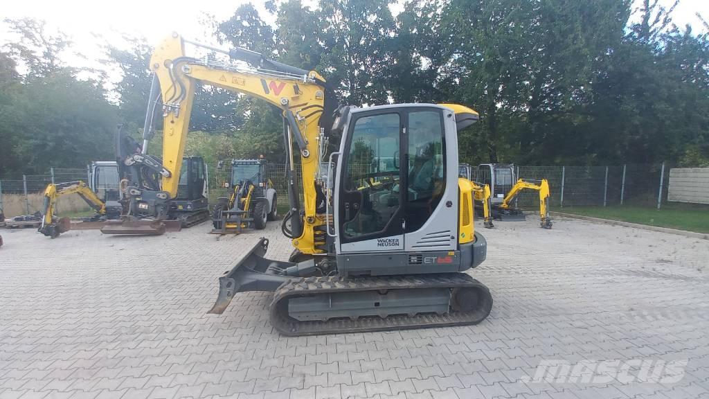 Wacker Neuson ET65 Paletli ekskavatörler
