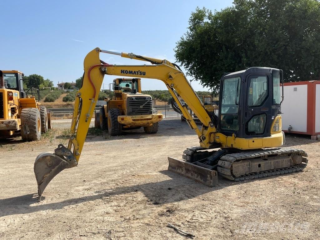 Komatsu PC 55 Mini ekskavatörler, 7 tona dek
