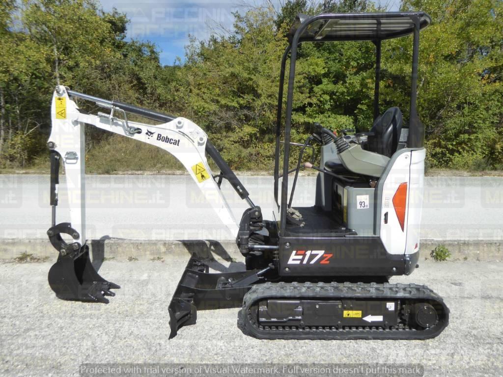 Bobcat E 17z Mini ekskavatörler, 7 tona dek
