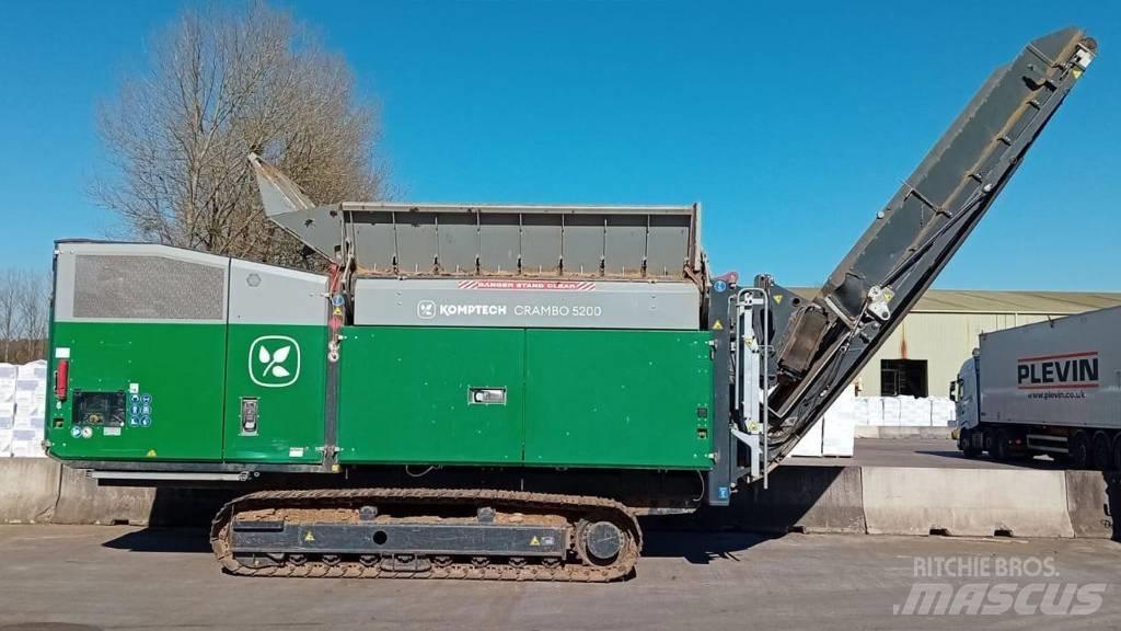 Komptech Crambo 5200 Atik ögütücüler