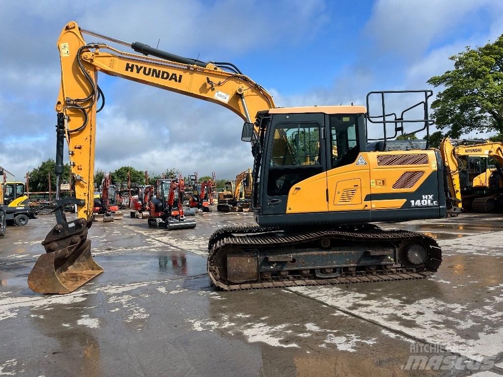 Hyundai HX140LC Paletli ekskavatörler