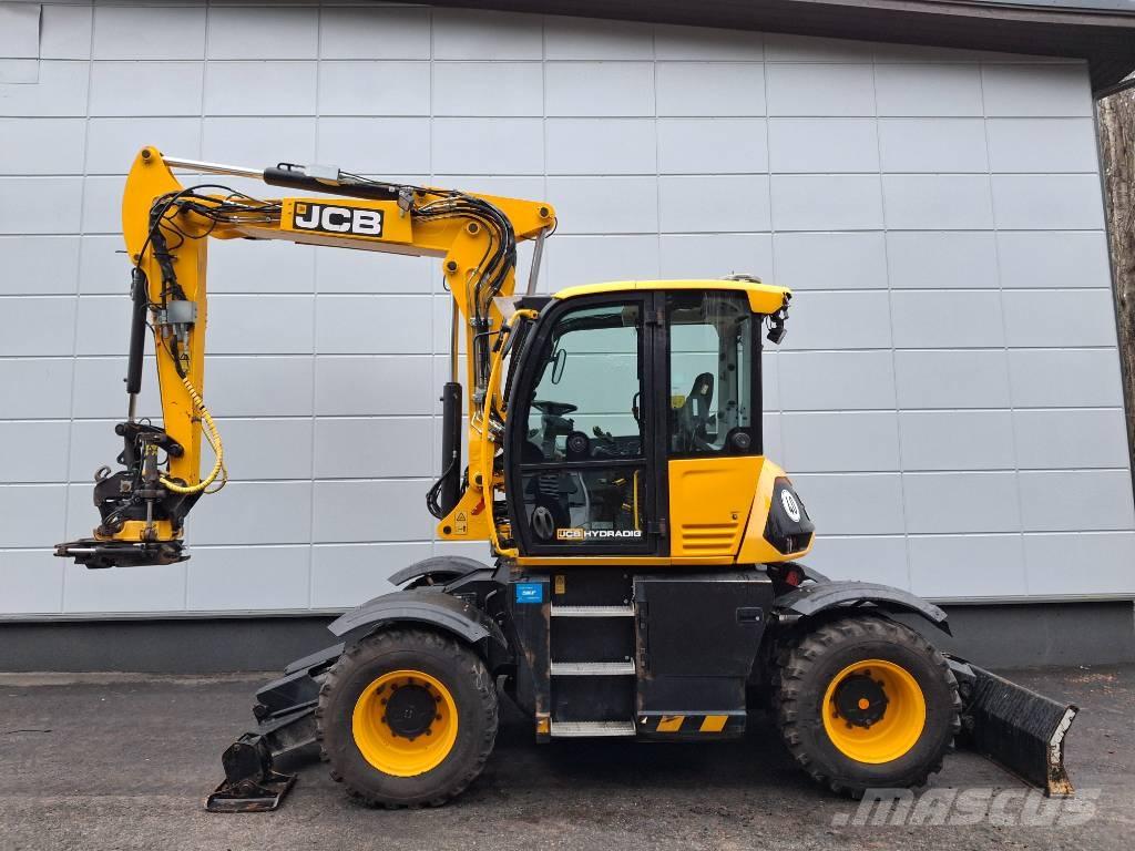 JCB 110 W Hydradig Lastik tekerli ekskavatörler