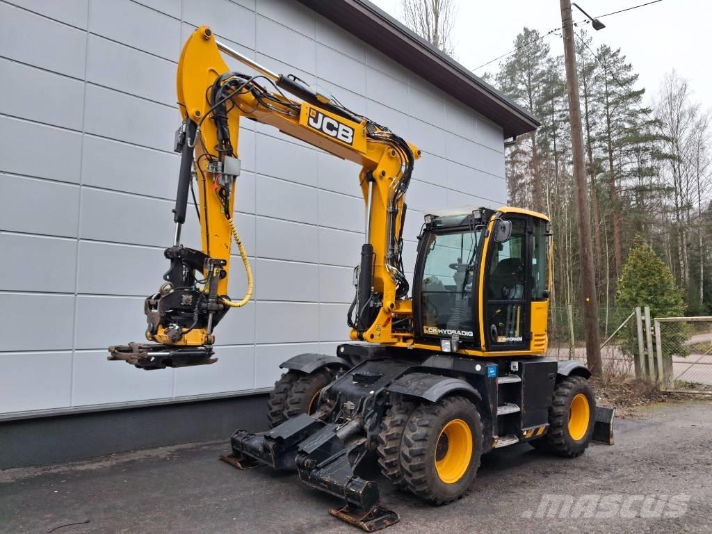 JCB 110 W Hydradig Lastik tekerli ekskavatörler