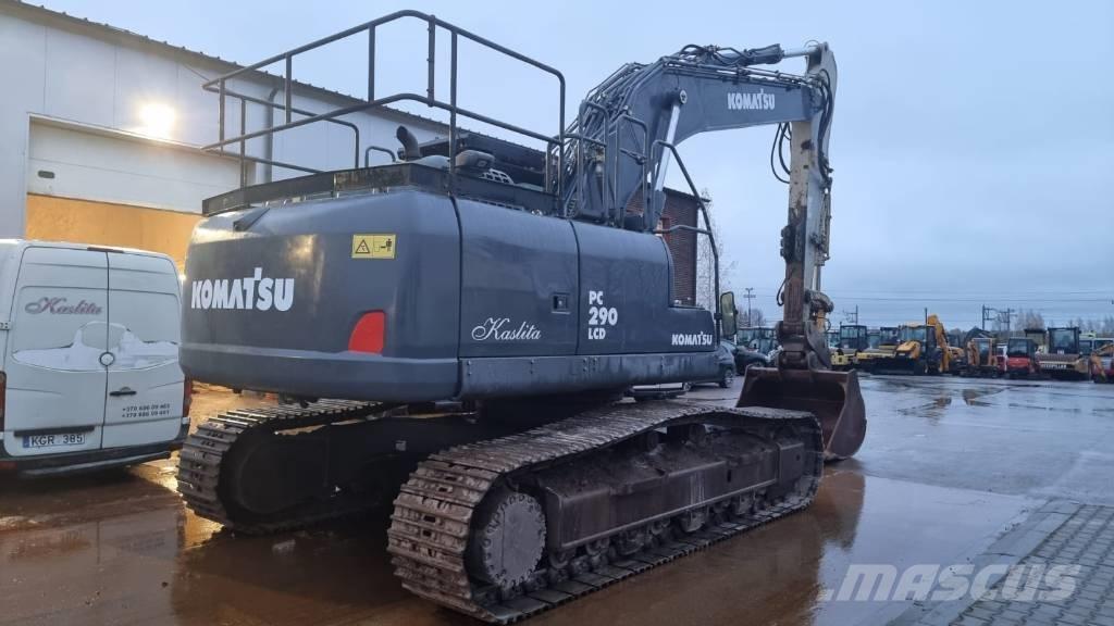 Komatsu PC 290 LC-10 Paletli ekskavatörler