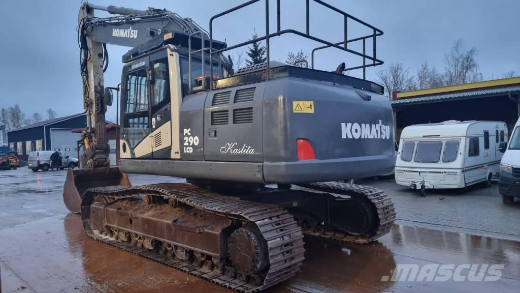Komatsu PC 290 LC-10 Paletli ekskavatörler