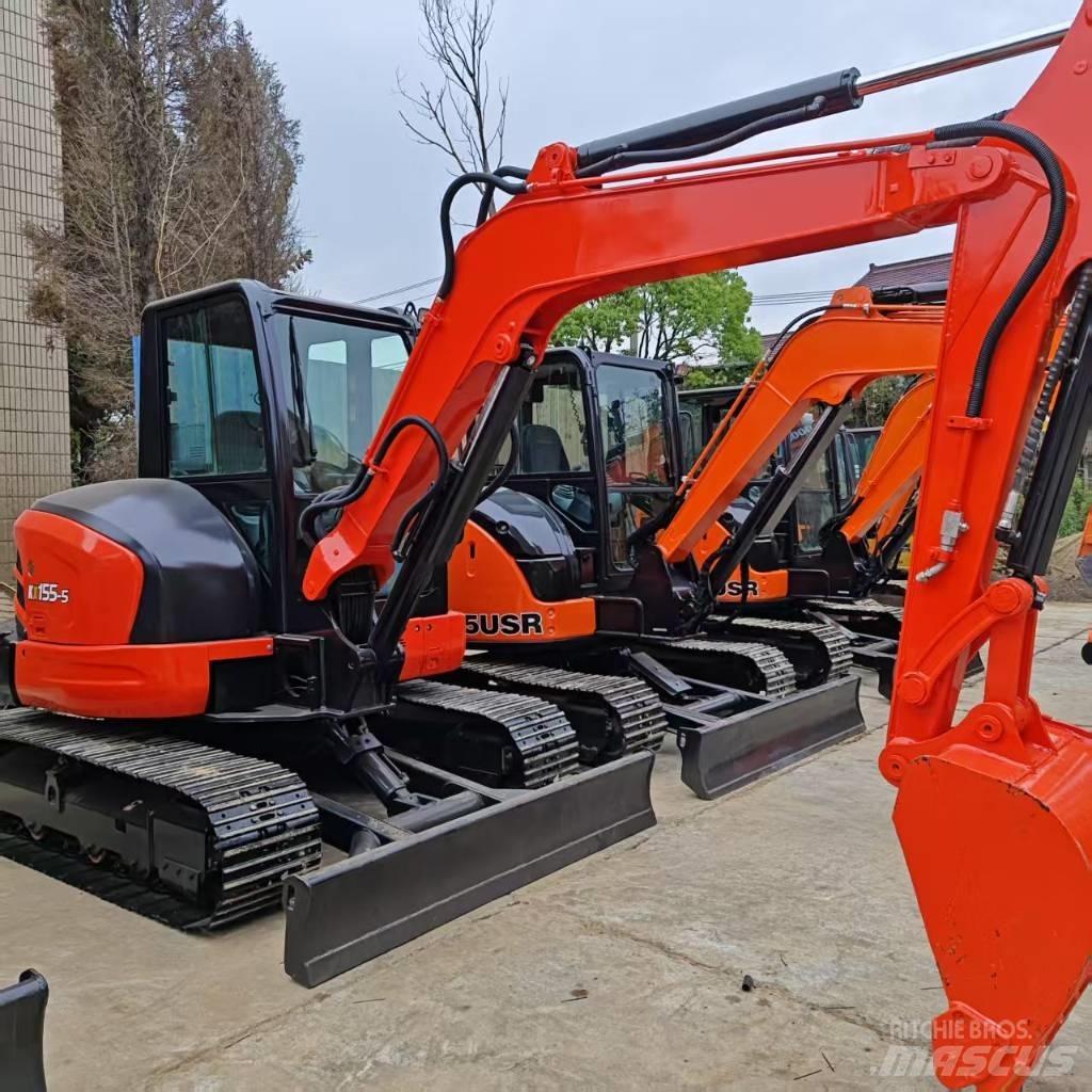 Kubota KX 155 Mini ekskavatörler, 7 tona dek