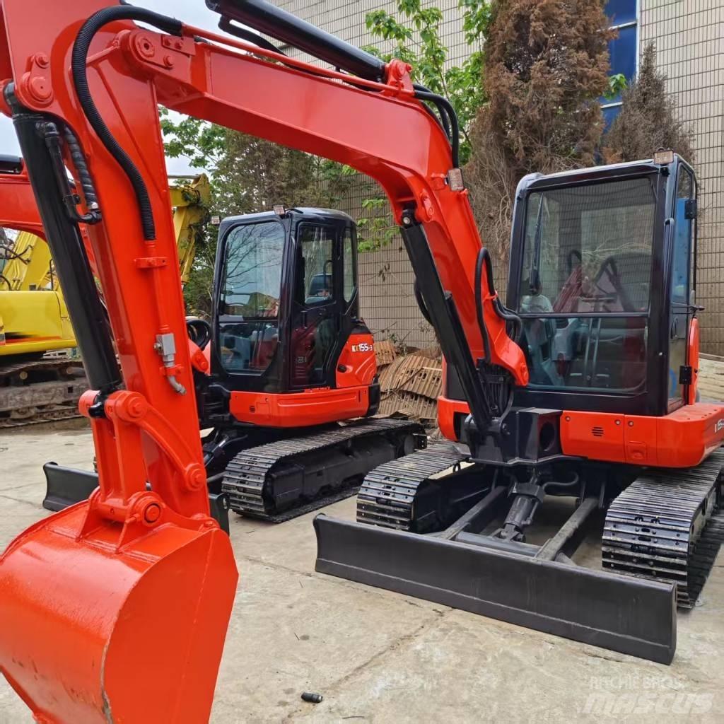 Kubota KX 155 Mini ekskavatörler, 7 tona dek