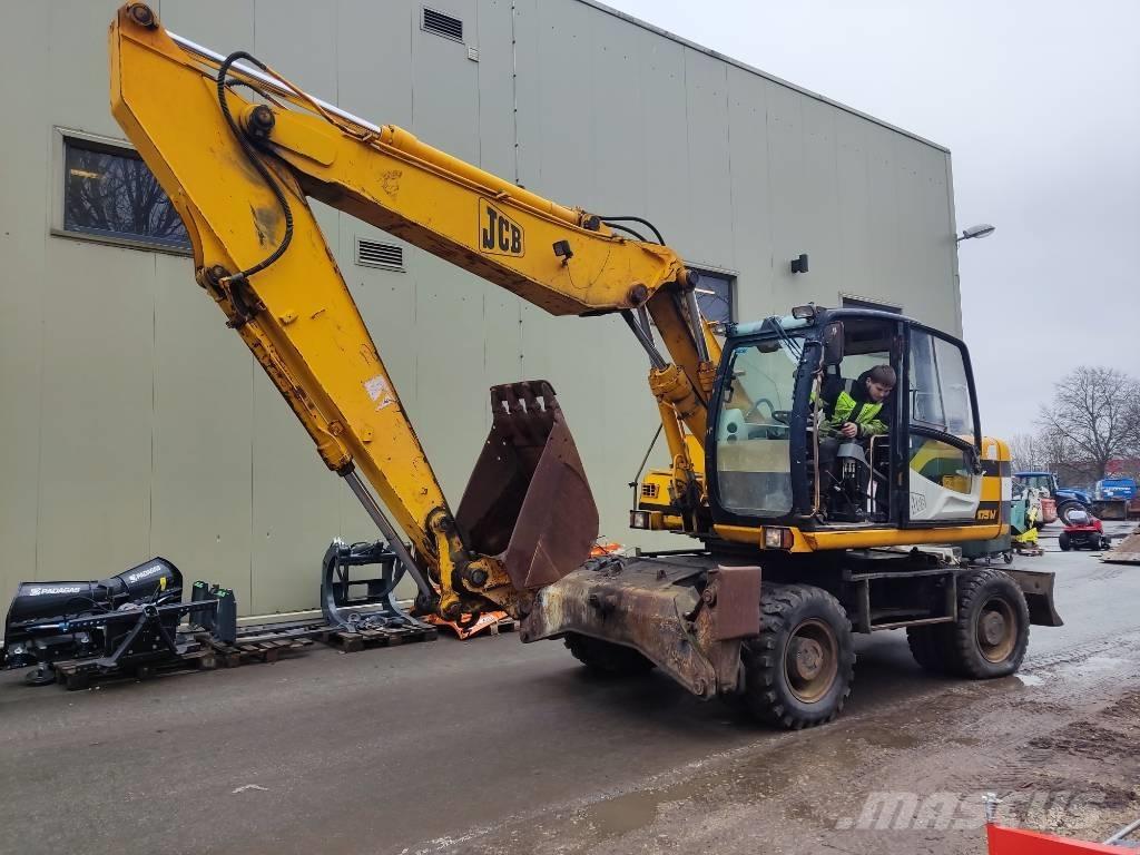 JCB JS 175 W Lastik tekerli ekskavatörler
