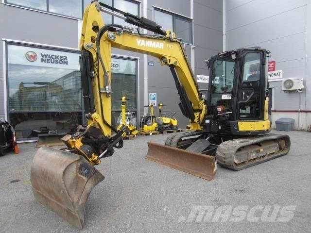 Yanmar Vio 57 Mini ekskavatörler, 7 tona dek