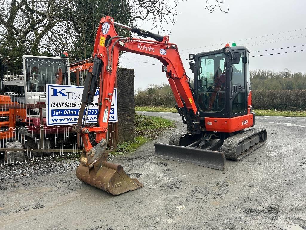 Kubota U 36-4 Mini ekskavatörler, 7 tona dek