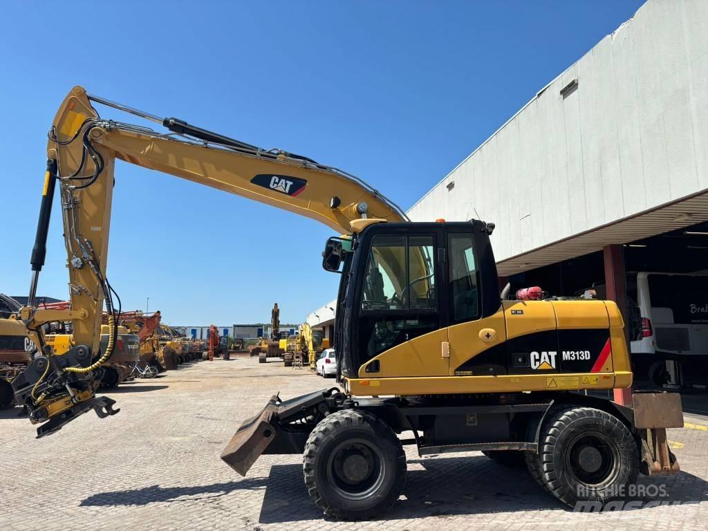 CAT M 313 D Lastik tekerli ekskavatörler