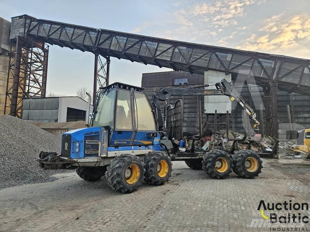Rottne F10 Tomruk yükleyici traktörler