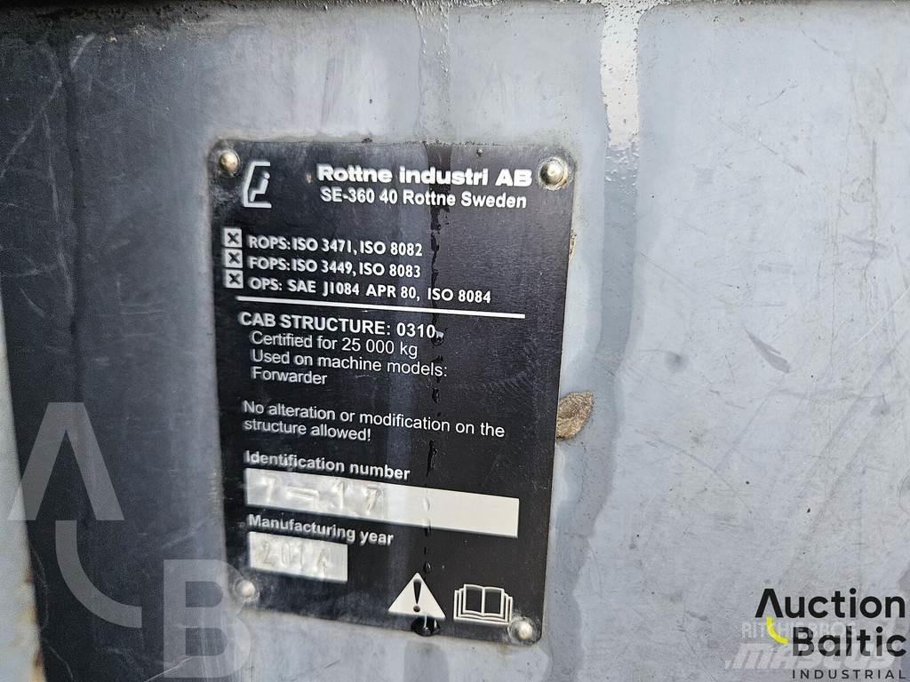 Rottne F10 Tomruk yükleyici traktörler