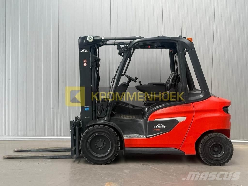 Linde H 35 D-02 Dizel forkliftler
