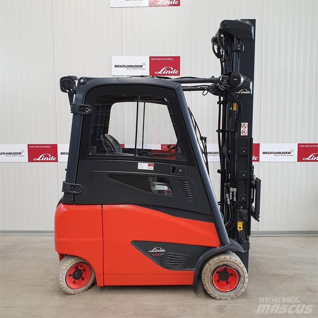 Linde E20PH Elektrikli forkliftler