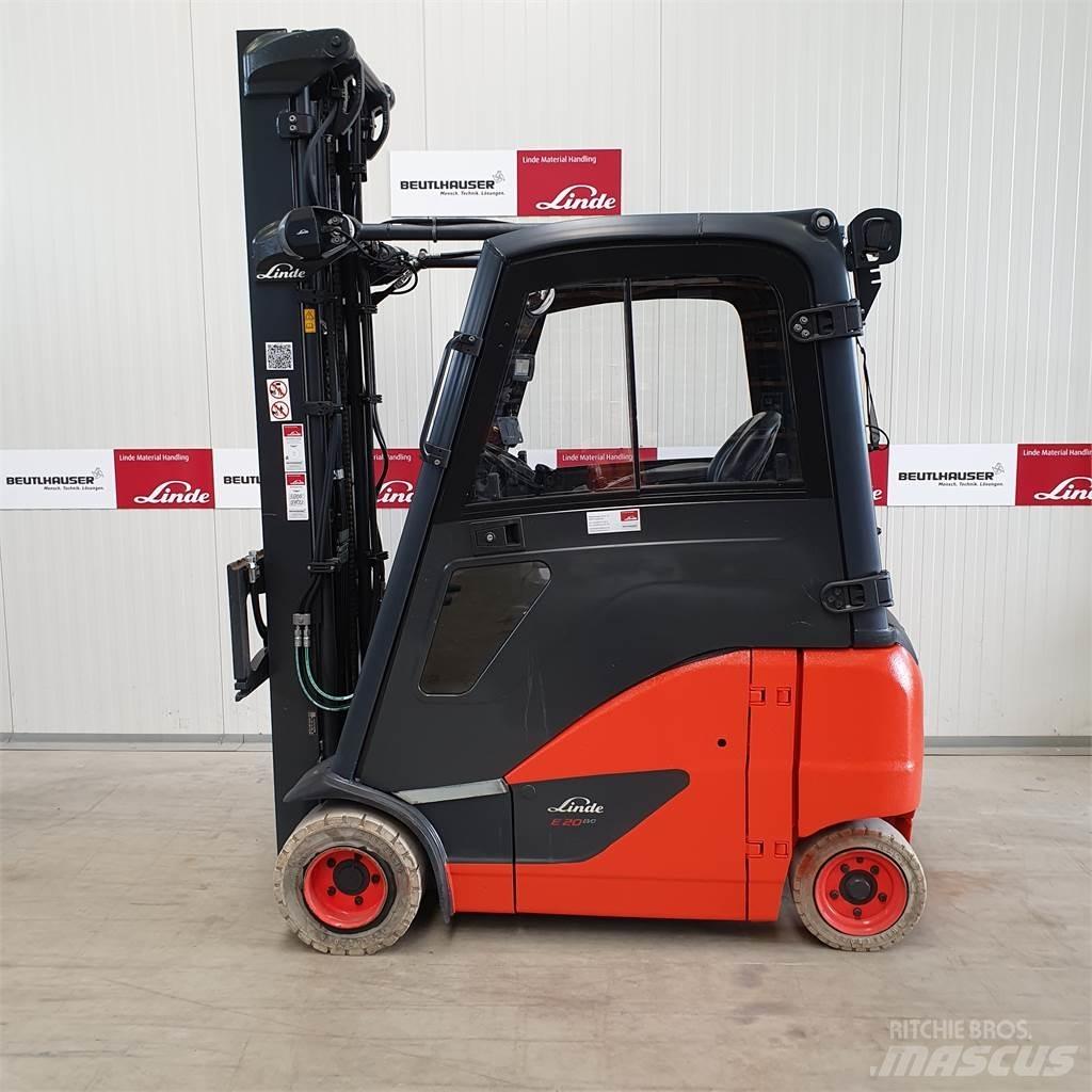 Linde E20PH Elektrikli forkliftler