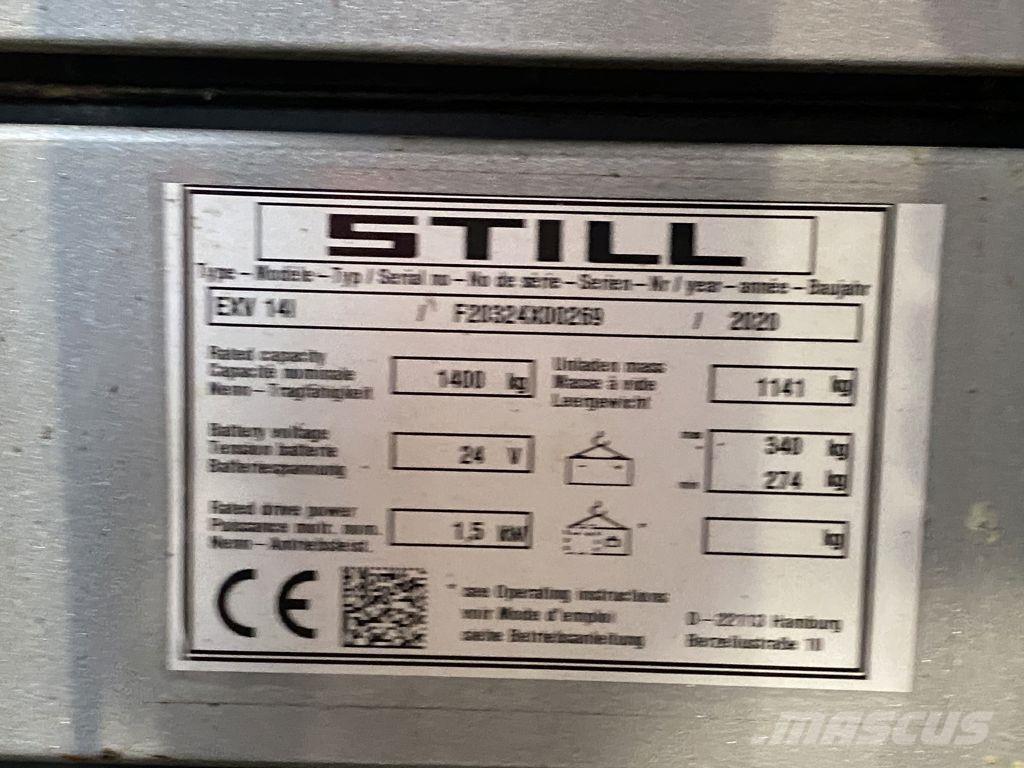 Still EXV14I Yaya kumandali istif makinasi