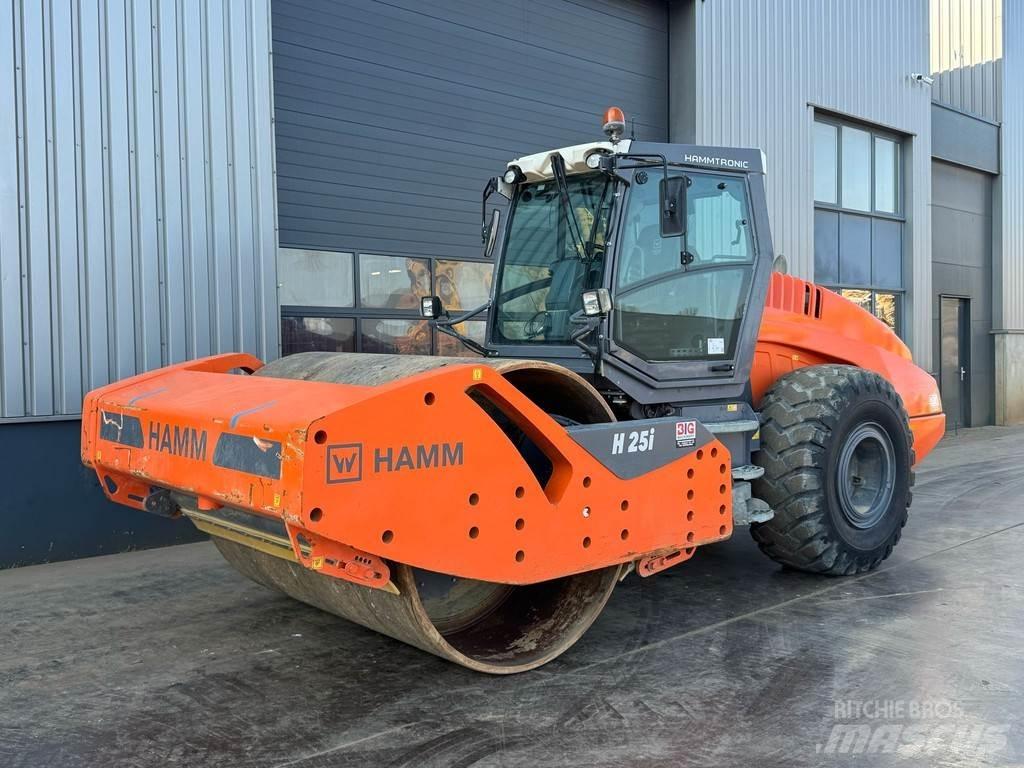 Hamm H25i Tek tamburlu silindirler