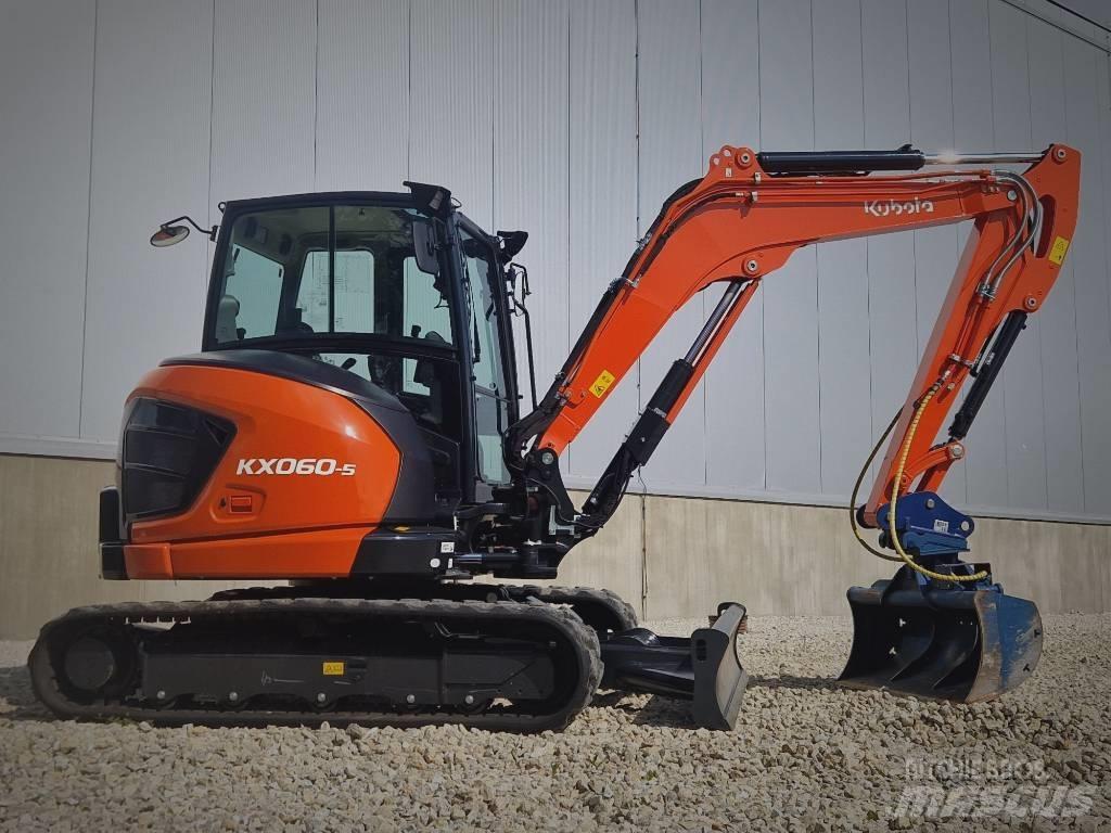 Kubota KX 060-5 Mini ekskavatörler, 7 tona dek