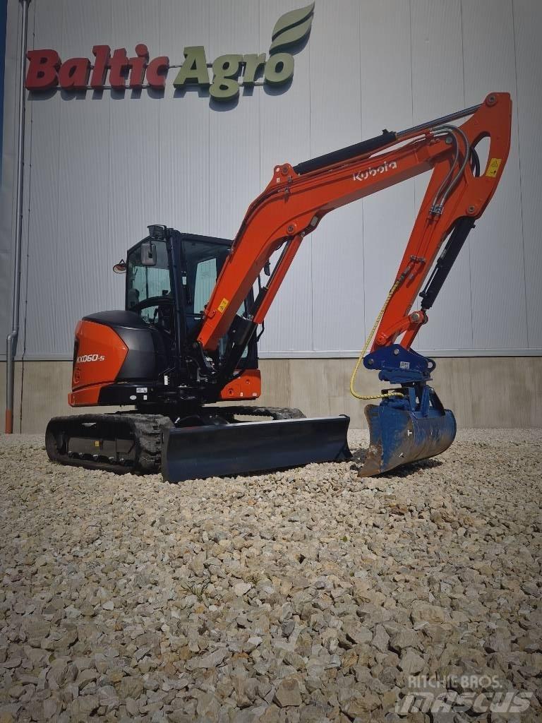 Kubota KX 060-5 Mini ekskavatörler, 7 tona dek