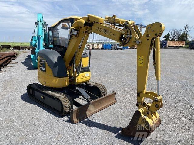 Komatsu PC20UU-5 Mini ekskavatörler, 7 tona dek
