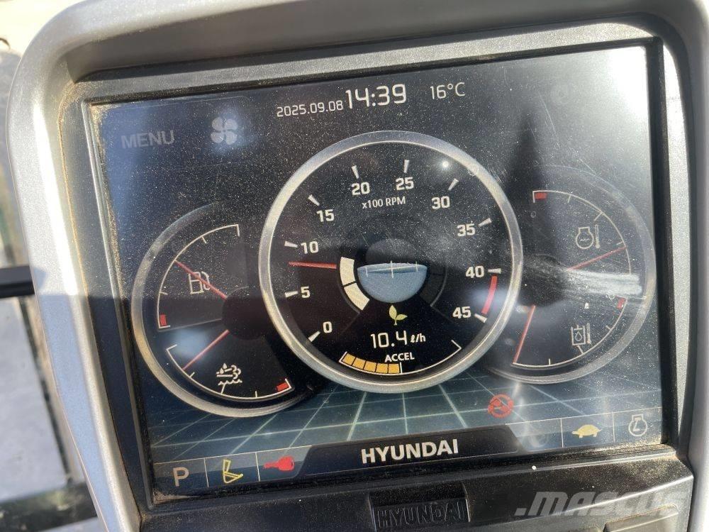 Hyundai HX 140 HW Paletli ekskavatörler