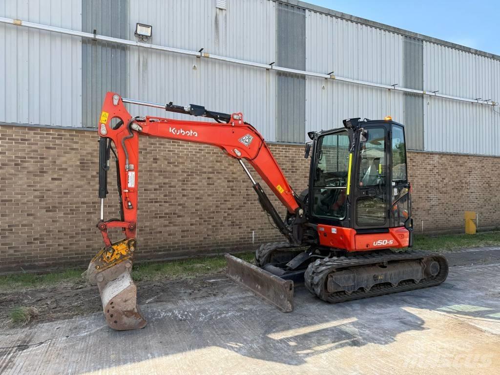 Kubota U50-5 Mini ekskavatörler, 7 tona dek