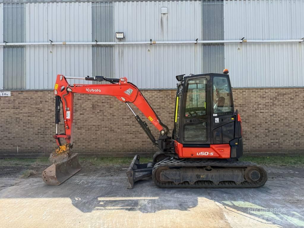 Kubota U50-5 Mini ekskavatörler, 7 tona dek