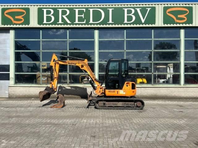 Hanix H 55 DR Mini ekskavatörler, 7 tona dek