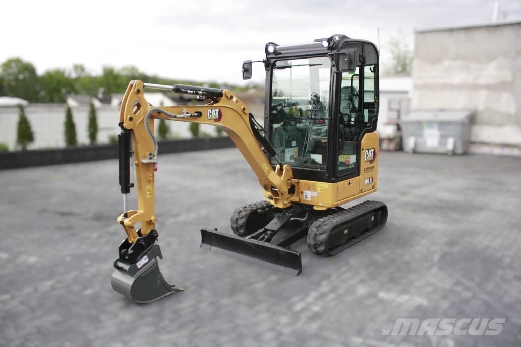 CAT 301.8-05A Mini ekskavatörler, 7 tona dek