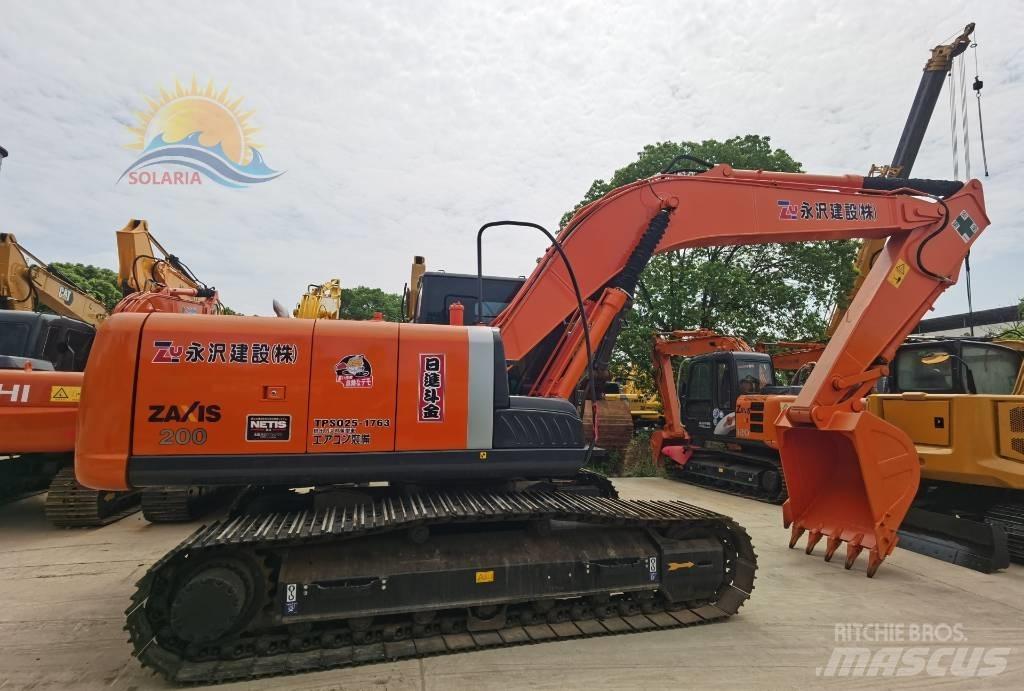 Hitachi ZX 200 Paletli ekskavatörler
