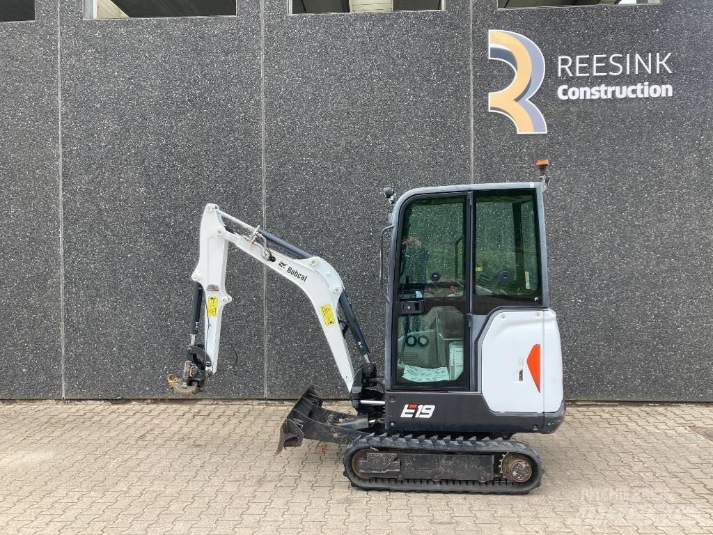 Bobcat E19 Mini ekskavatörler, 7 tona dek
