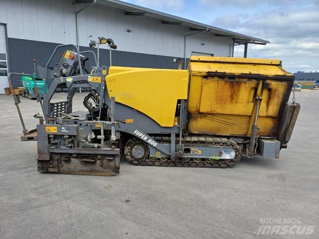Vögele Super 800 Asfalt sericiler