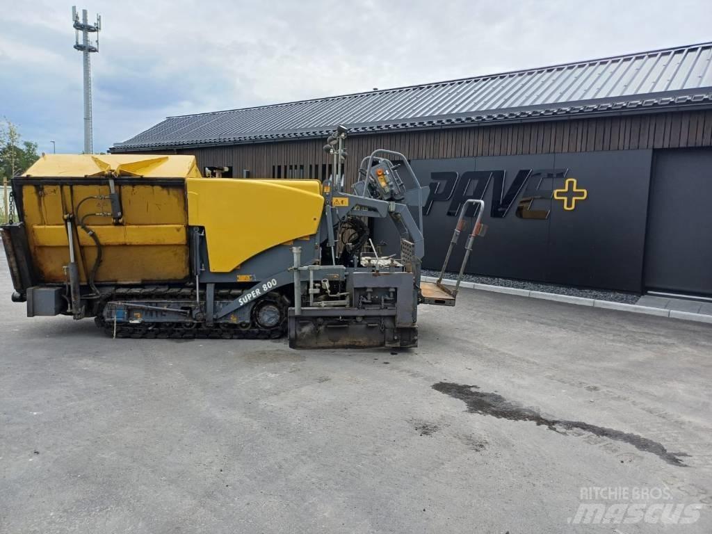 Vögele Super 800 Asfalt sericiler