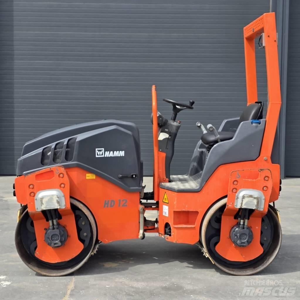 Hamm HD 12 VV Çift tamburlu silindirler